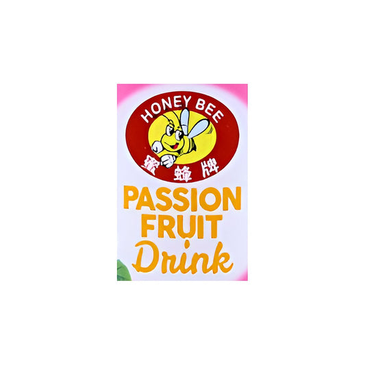 Honey bee passion fruit drink - processed