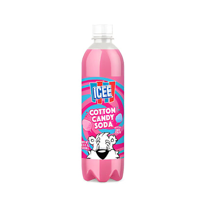 Icee - Cotton Candy Soda - processed