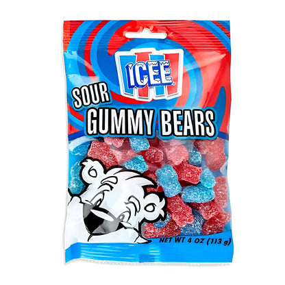 ICEE Sour Gummy Bears - processed
