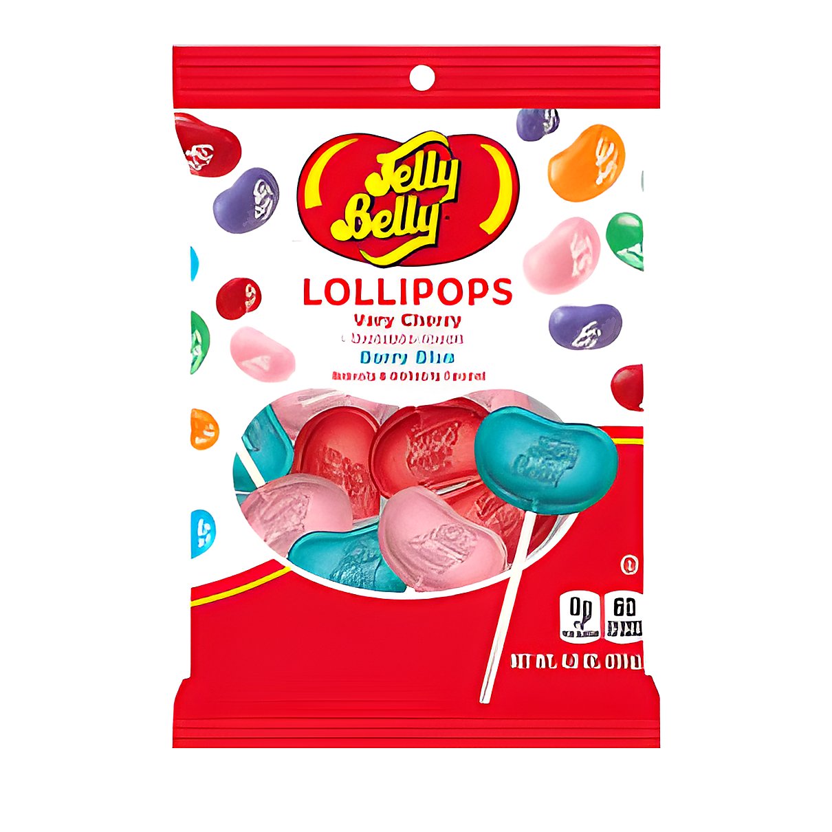 Jelly Belly Lollipops - processed