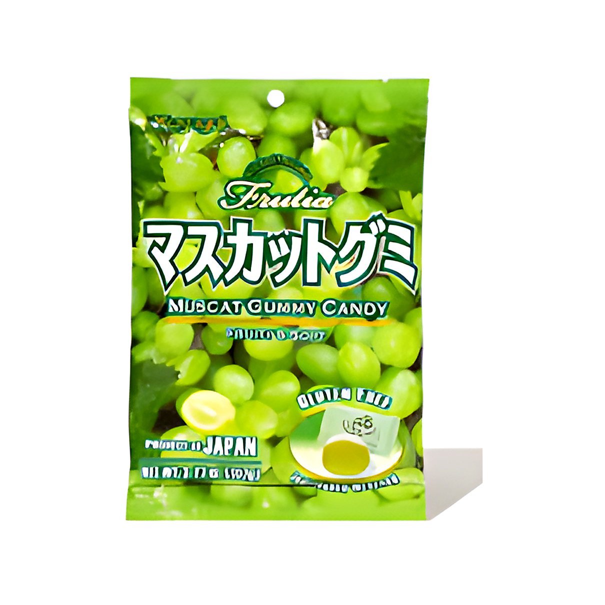 Kasuagai Muscat Gummy Candy - processed
