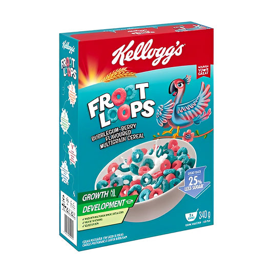 Kellogg fruit loops - processed