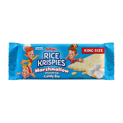 Kellogg's Rice Krispies Marshmallow Flavored Candy Bar - processed
