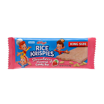 Kellogg's Rice Krispies Strawberry Candy Bar - processed