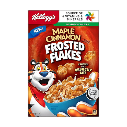 Kellogs Maple Cinnamon Frosted Flakes - processed