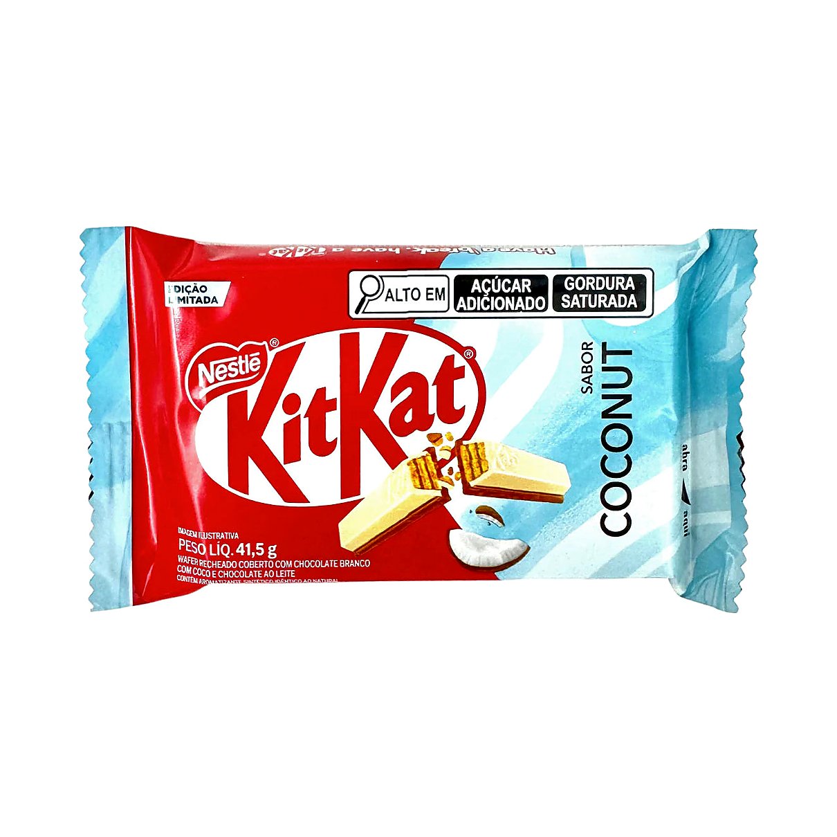Kit Kat Coconut - processed