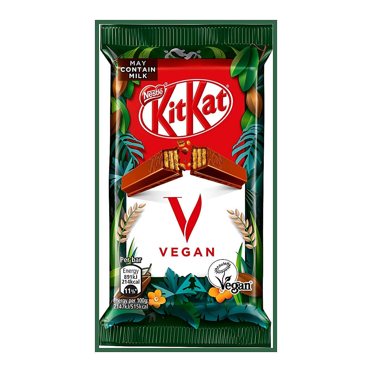 Kit Kat Vegan - processed