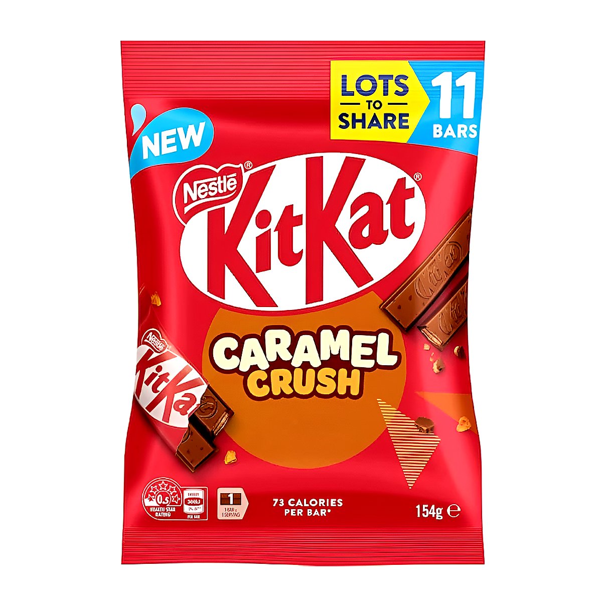 KitKat caramel crush - processed