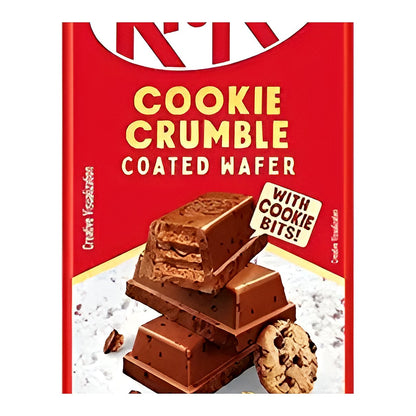 Kitkat Cookie Crumble coated wafer - processed