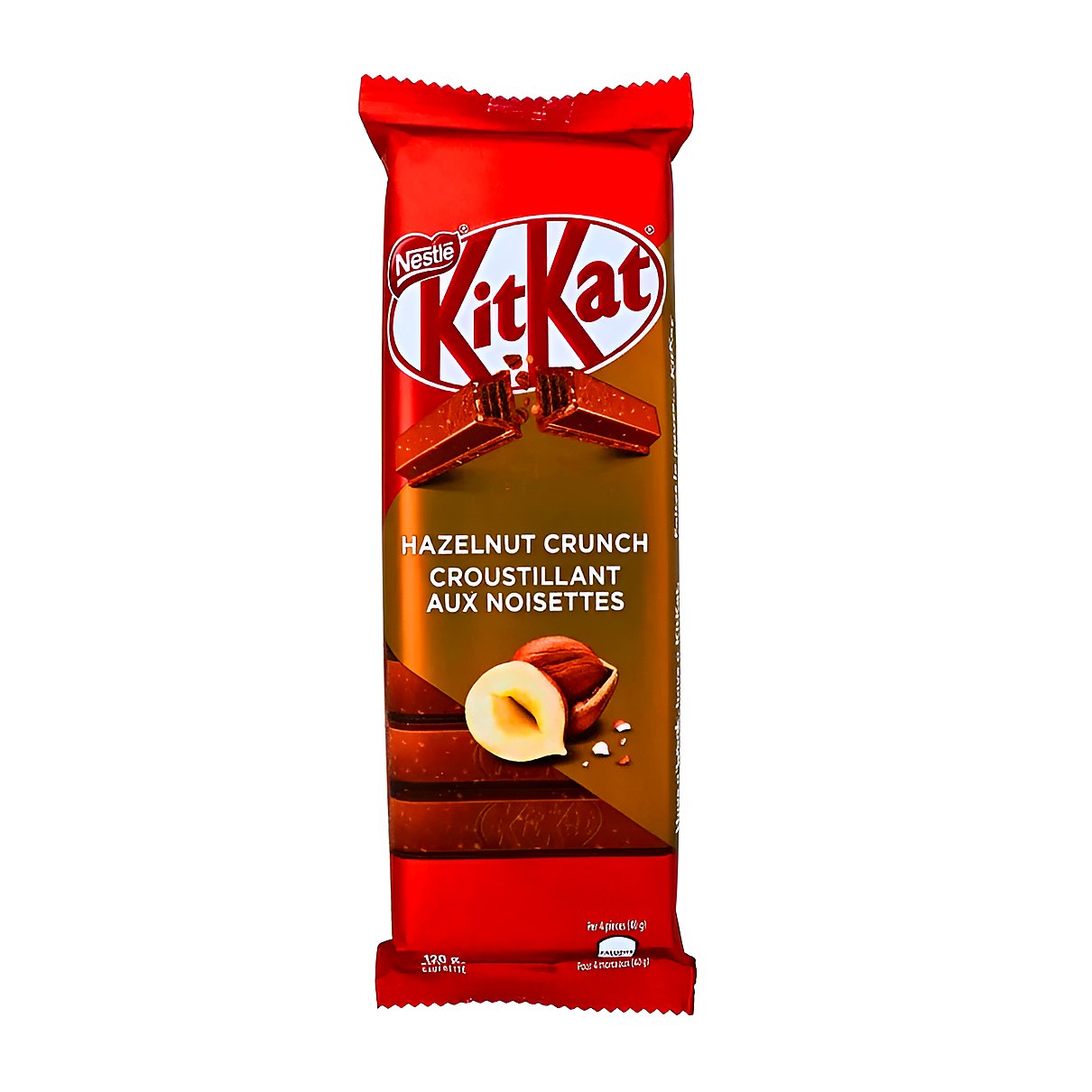 Kitkat Hazelnut Crunch Croustillant Aux Noisettes - processed