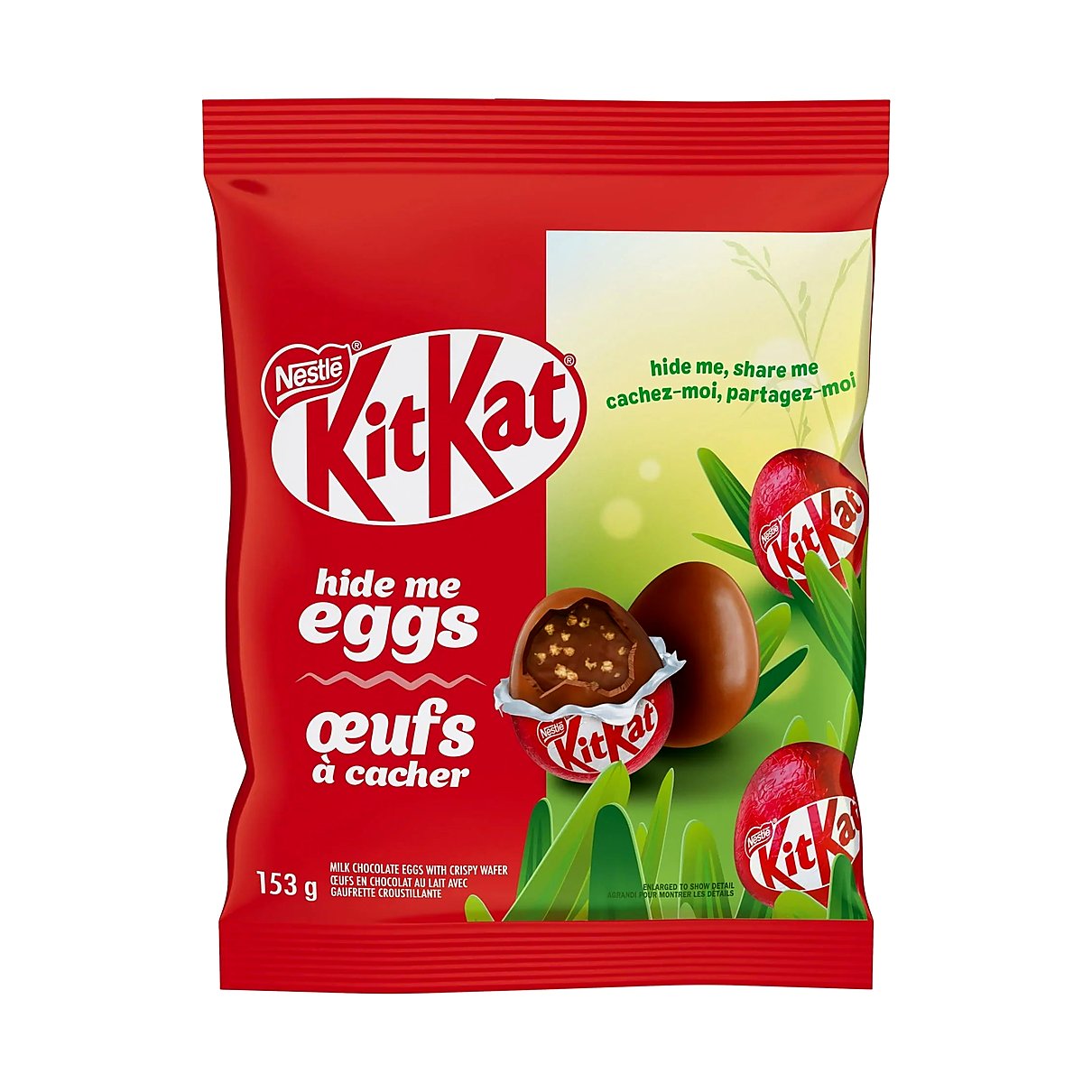 Kitkat hide-me eggs - processed