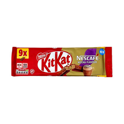 KitKat nestle mocha flavor - processed