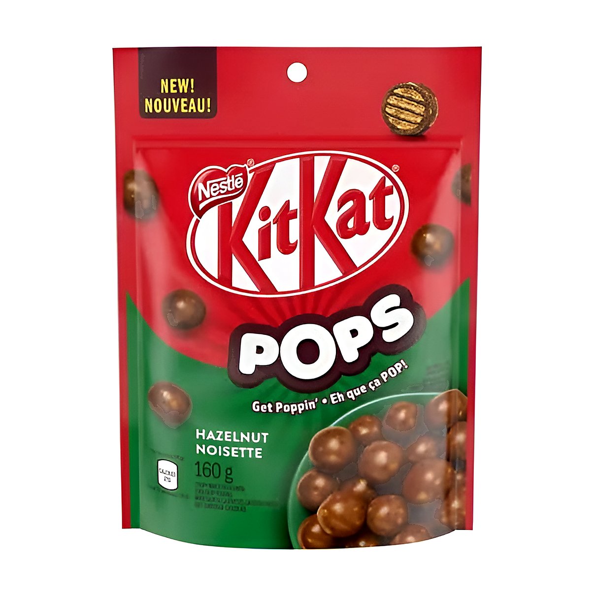 KitKat Pops Hazelnut Noisette - processed