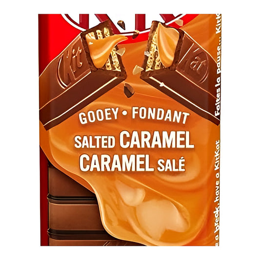 Kitkat Salted Caramel - processed