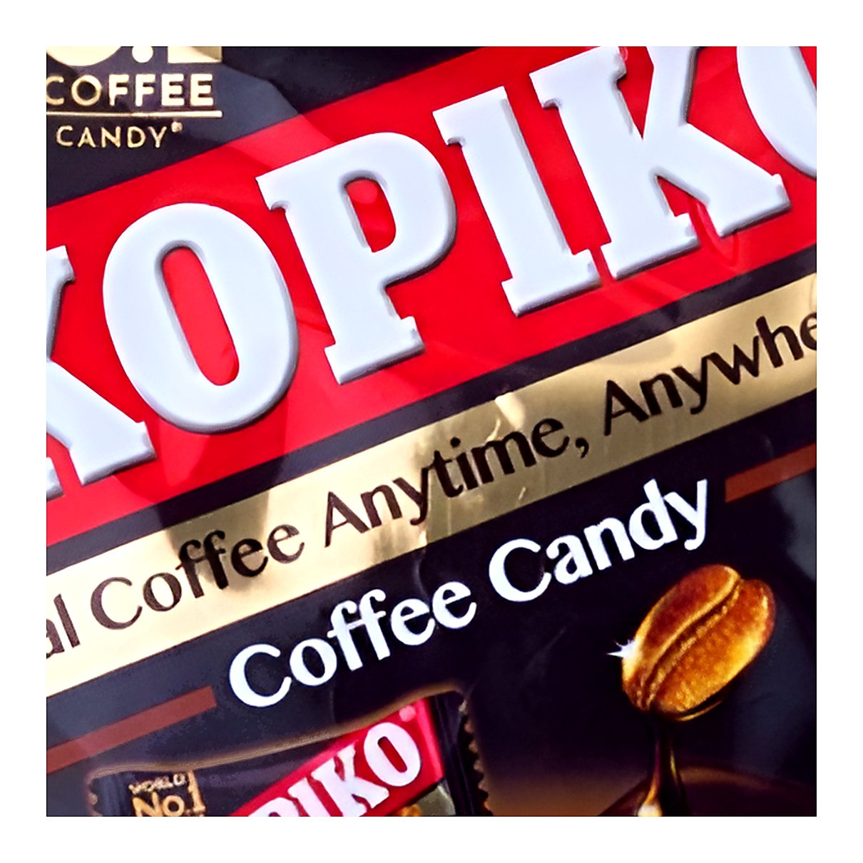 Kopiko coffee candy - processed