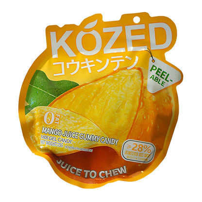 Kozed Mango Jucie Gummy - processed