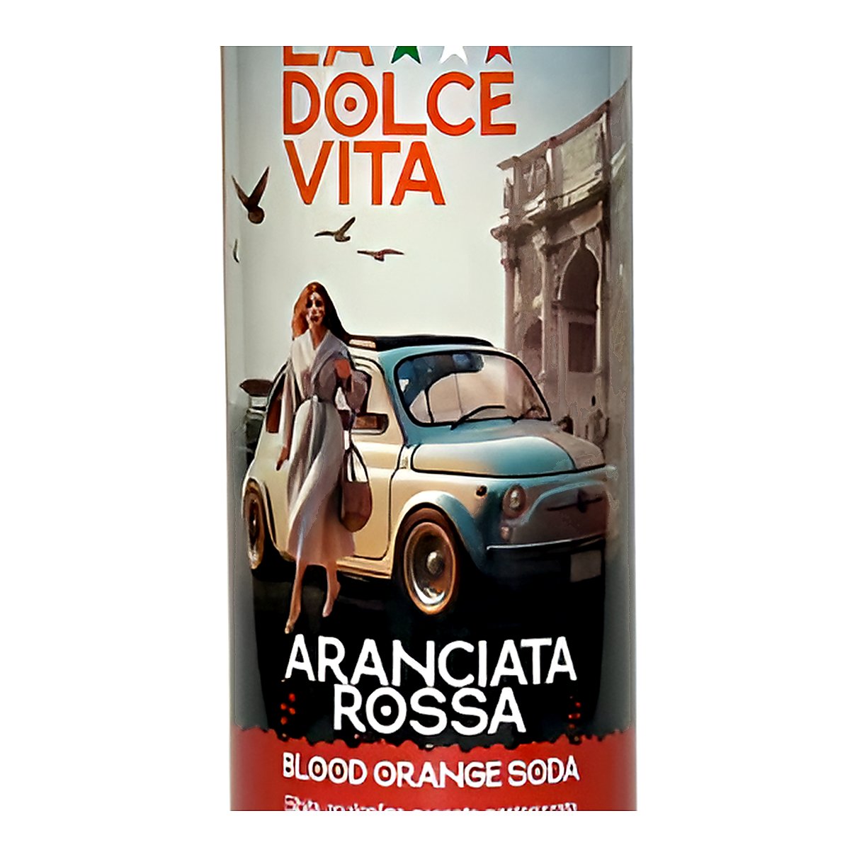 La Dolce Vita Blood Orange Soda - processed
