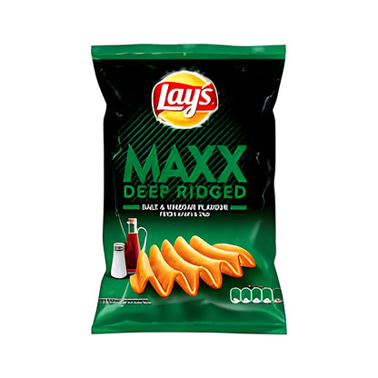 Lay’s Maxx Deep Ridged Salt & Vinegar Flavor - processed