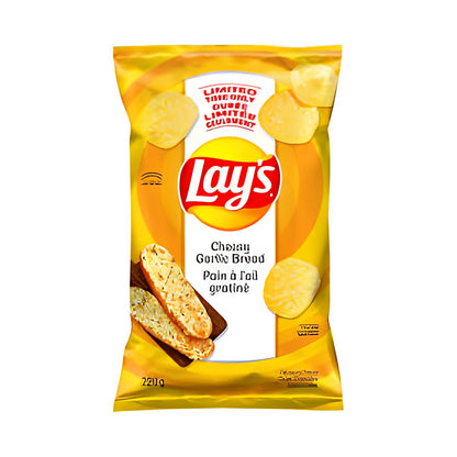 Lays Cheesy Garlic Bread - processed