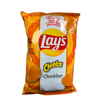 Lays Cheetos Cheddar - processed