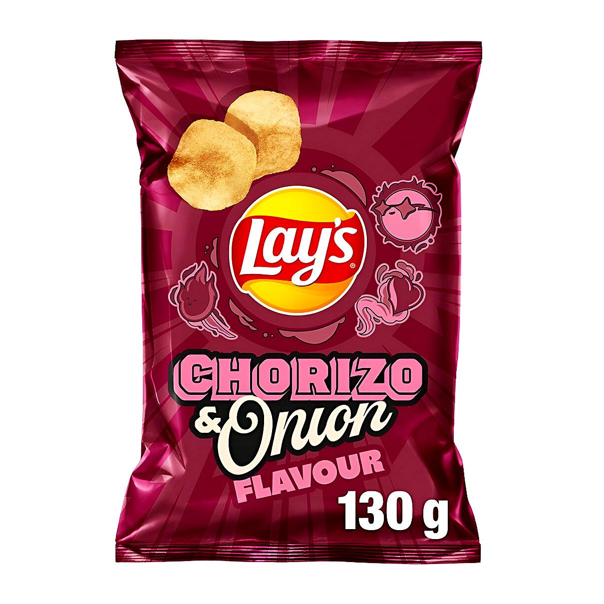 Lays Chorizo & Onion - processed