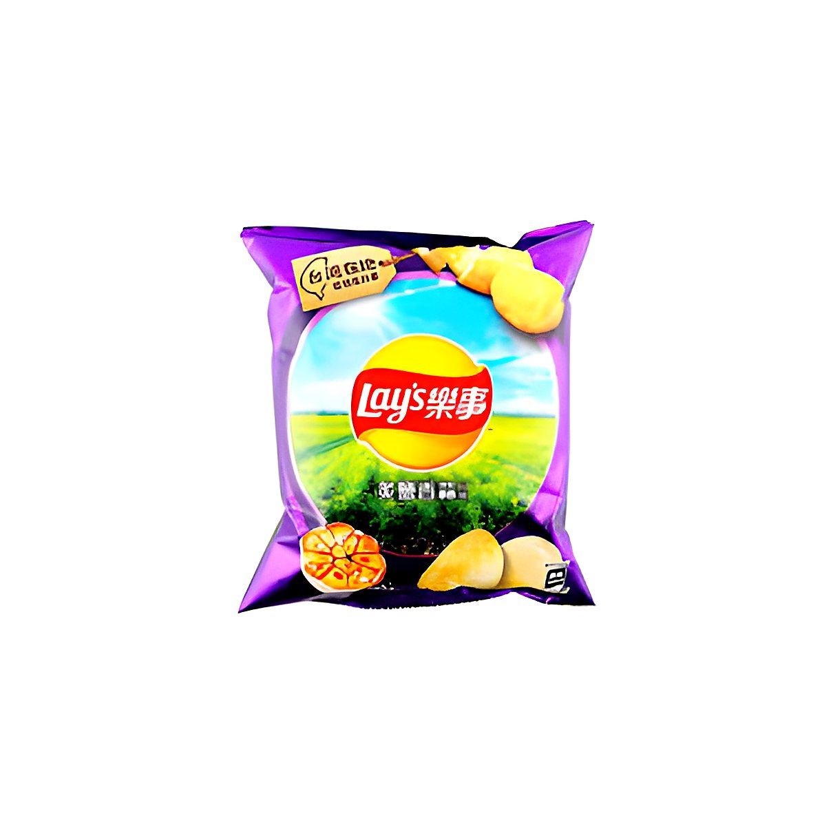Lays - Garlic Roasted Salted - processed