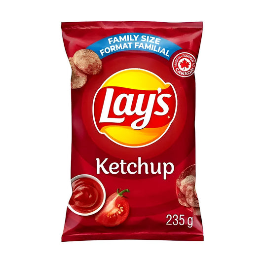 Lays Ketchup 220g (Canada) - processed