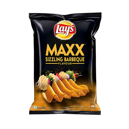 Lays Maxx Sizzling Barbeque Flavour - processed