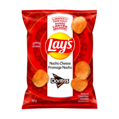 Lays Nacho Cheese Fromage - processed