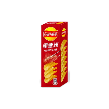Lay's Potato Chips: A5 Wagyu Beef - processed