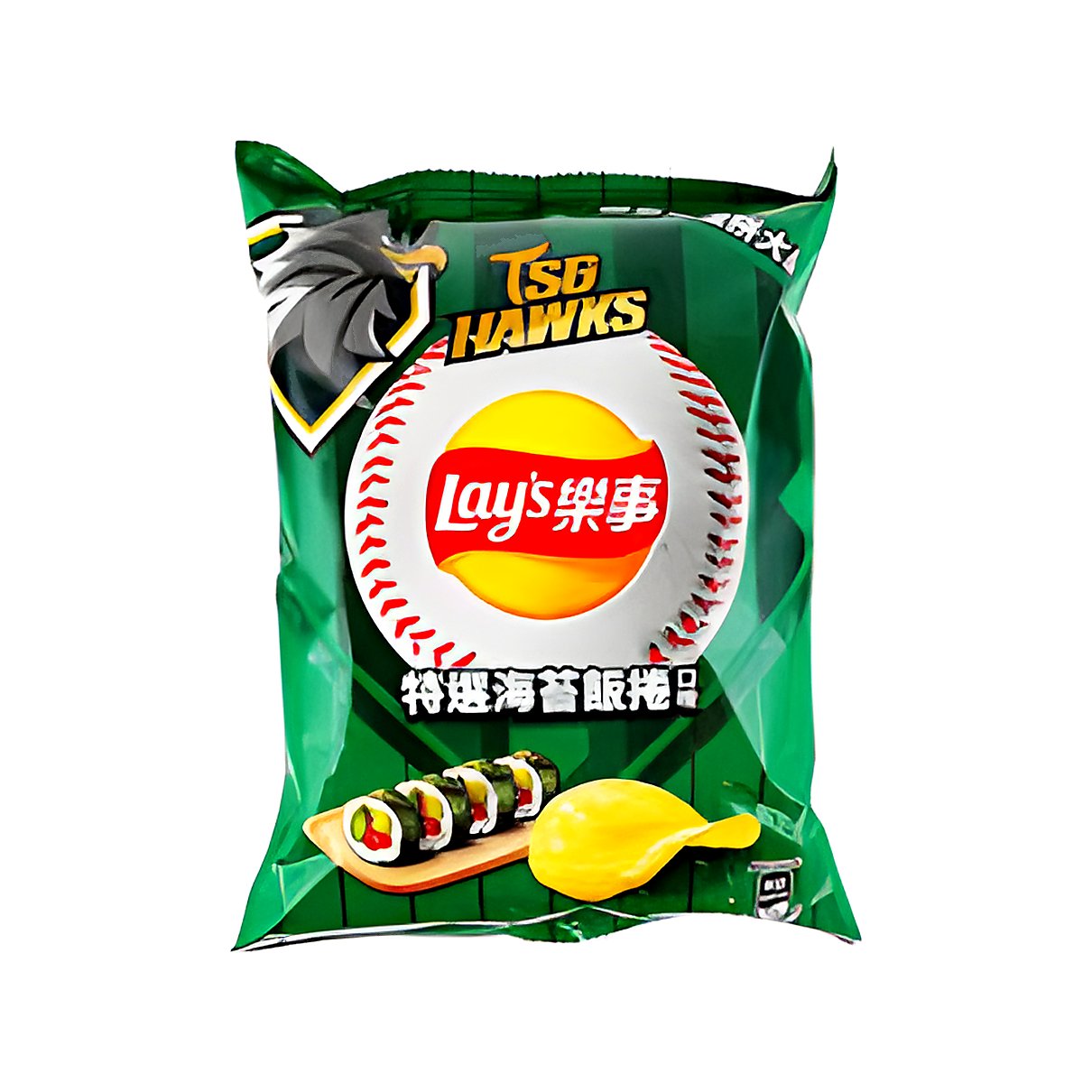 Lays Seaweed Rice Roll Flavor - processed