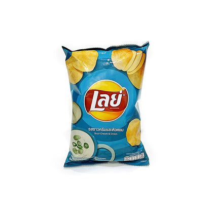 Lays Sour Cream & Onion - processed