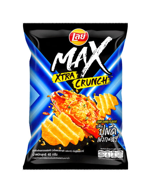 Lays Max Xtra Crunch Crab Curry