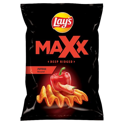 Lays Maxx Deep Ridged Paprika