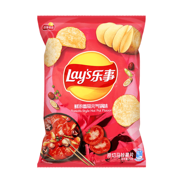 Lays Tomato Style Hot Pot