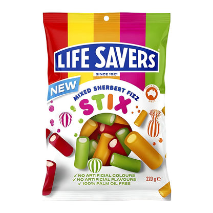 Life Savers Mixed Sherbert Fizz - processed