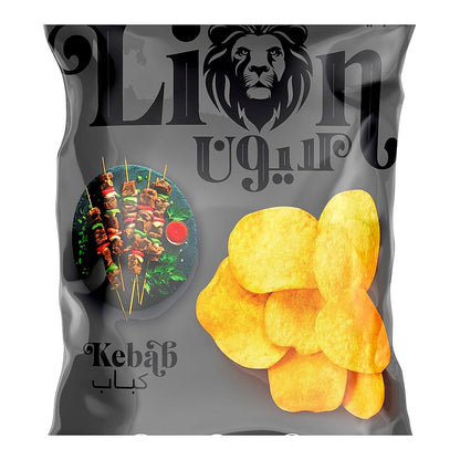 Lion Kebab Potato Chips - processed