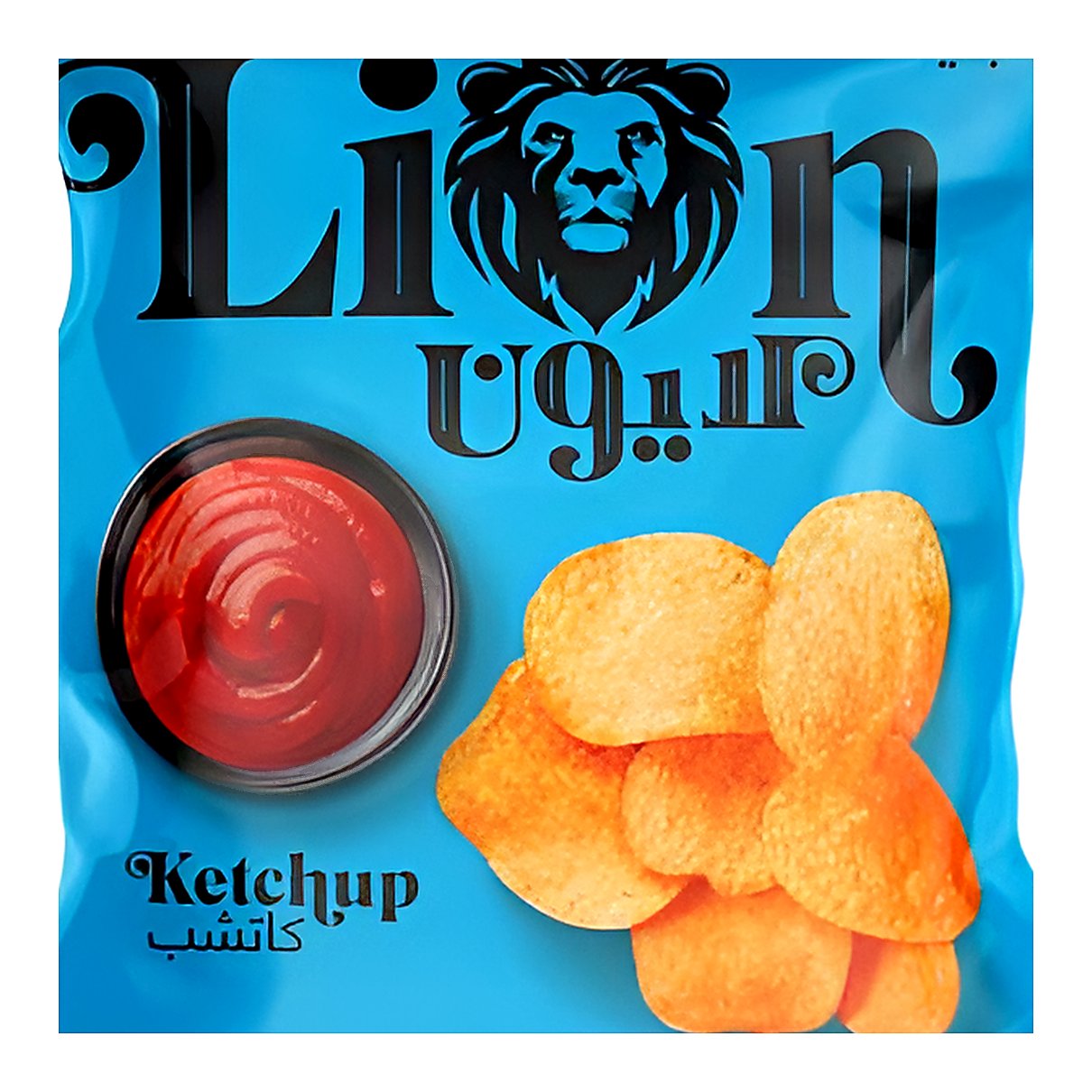 Lion Ketchup Chips - processed