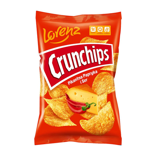 Lorenz Crunchips Paprika - processed