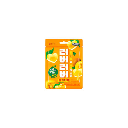 Lotte Heart Gummy Golden Kiwi - processed