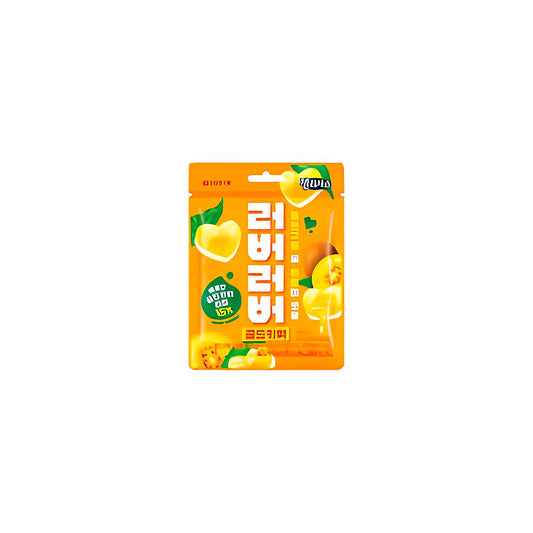 Lotte Heart Gummy Golden Kiwi - processed
