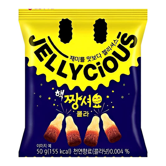 Lotte Jellycious Cola Super Sours - processed