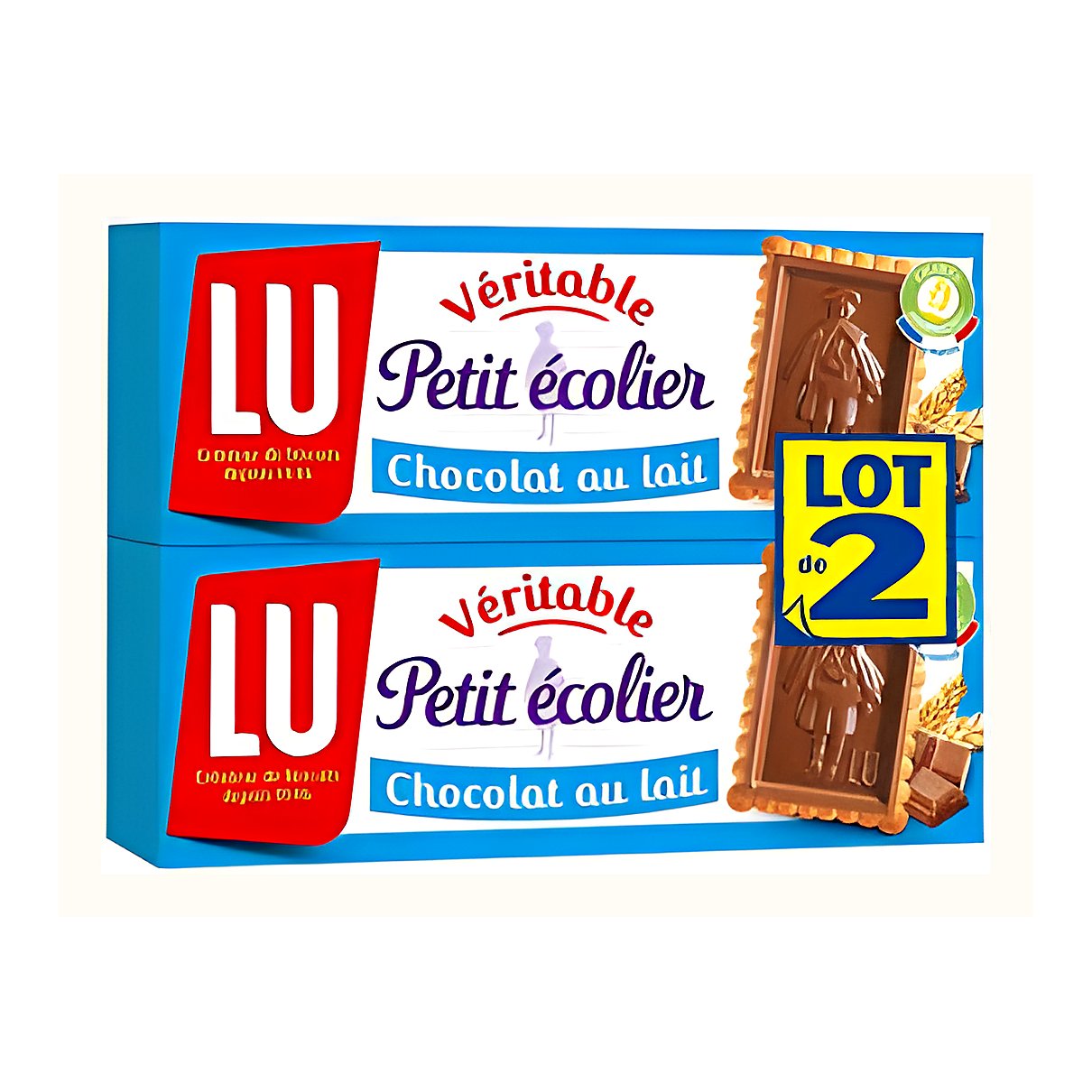 Lu Petit Ecolier Lait Milk Chocolate - processed
