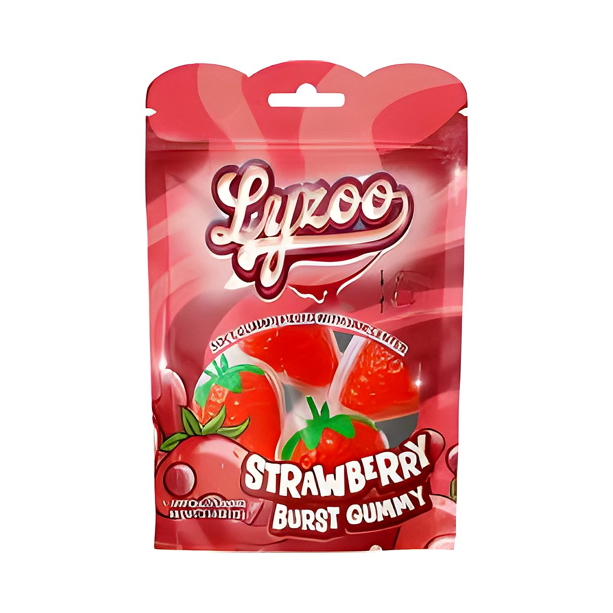 Lyzoo Strawberry Gummie - processed