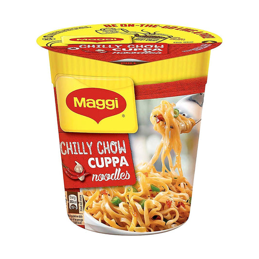 Maggi Chilly Chow Cuppa Noodles - processed