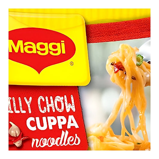 Maggi Chilly Chow Cuppa Noodles - processed