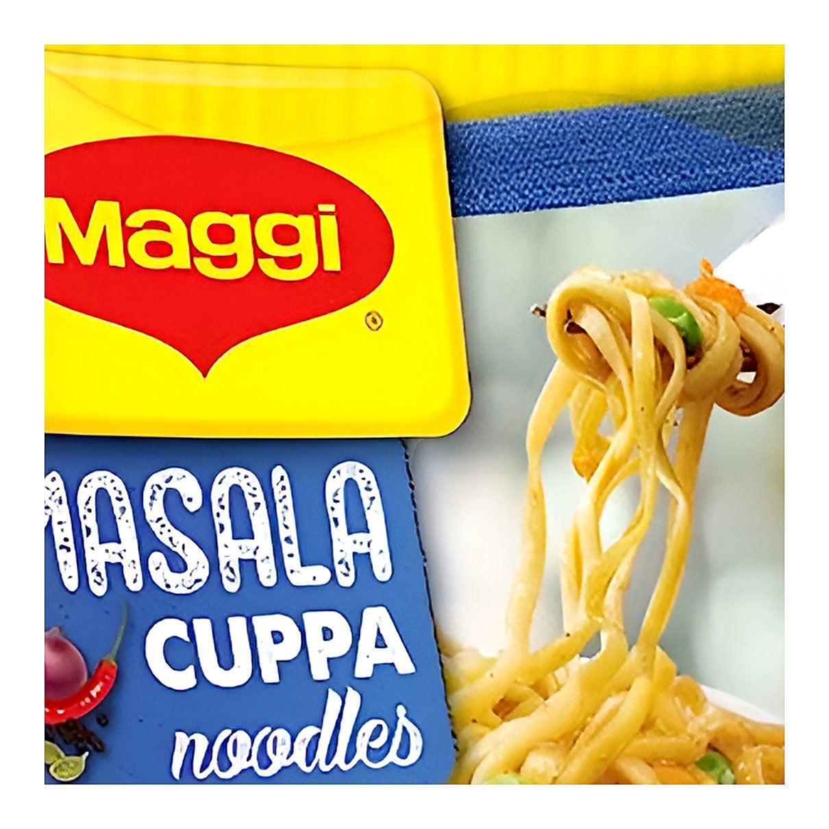 Maggi Masala Cuppa Noodles - processed