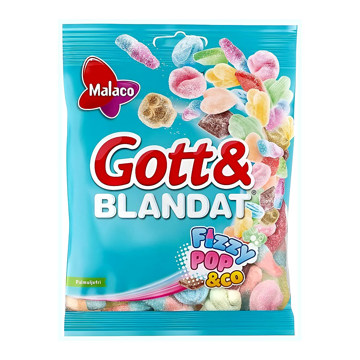 Malaco Gott& Blandat Fizzy Pop - processed