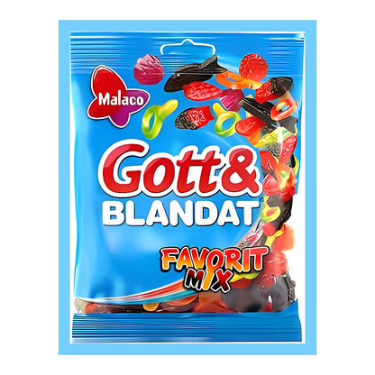 Malaco Gott& Blandat Favorite Mix - processed
