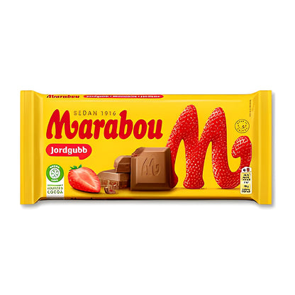Marabou Jordgubb - processed